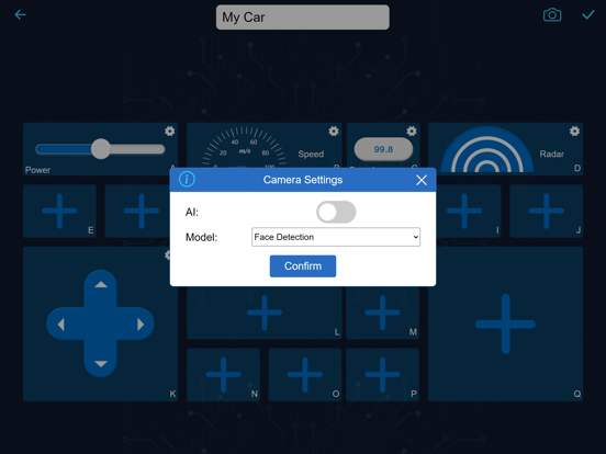SunFounder Controller iPad screenshot 5 - Utilities app