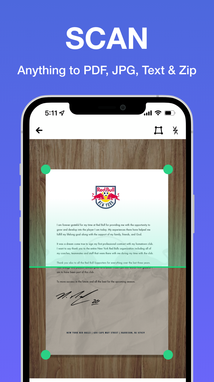 Scanner app iSmart Scanner