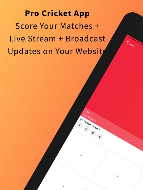 CrickPro - Cricket Scoring App