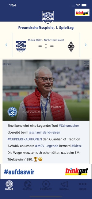 MSV Duisburg on the App Store