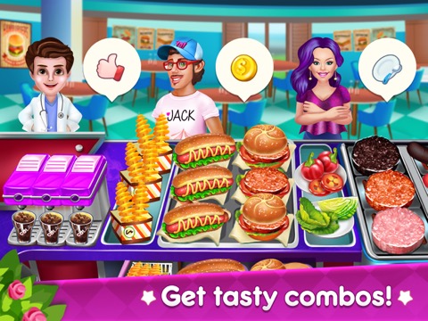 Food City - 物料理ゲーム.レストラン時間管理のおすすめ画像4