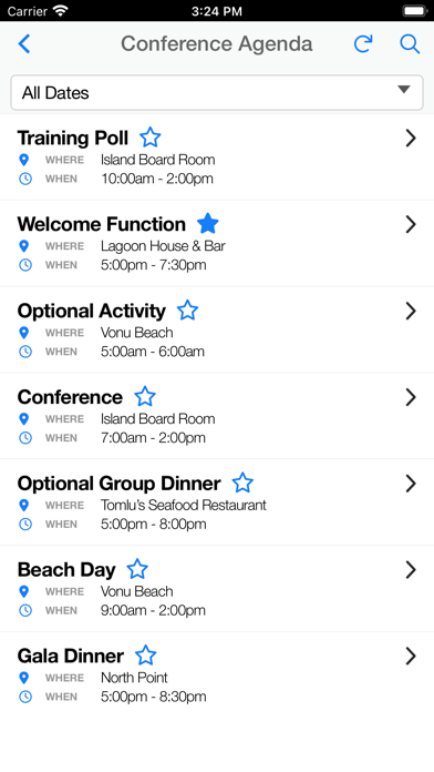 DESTINATION Screenshot