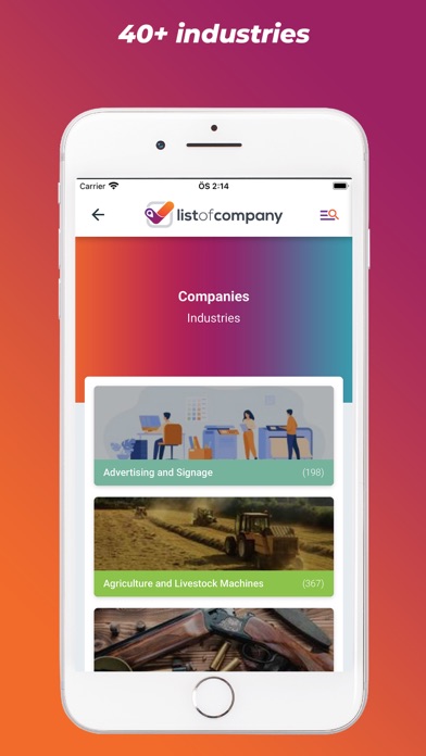 ListofCompany Screenshot