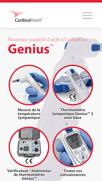 Screenshot #1 pour Genius™ Thermometry