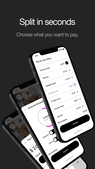 sunday - Pay in restaurants Screenshot