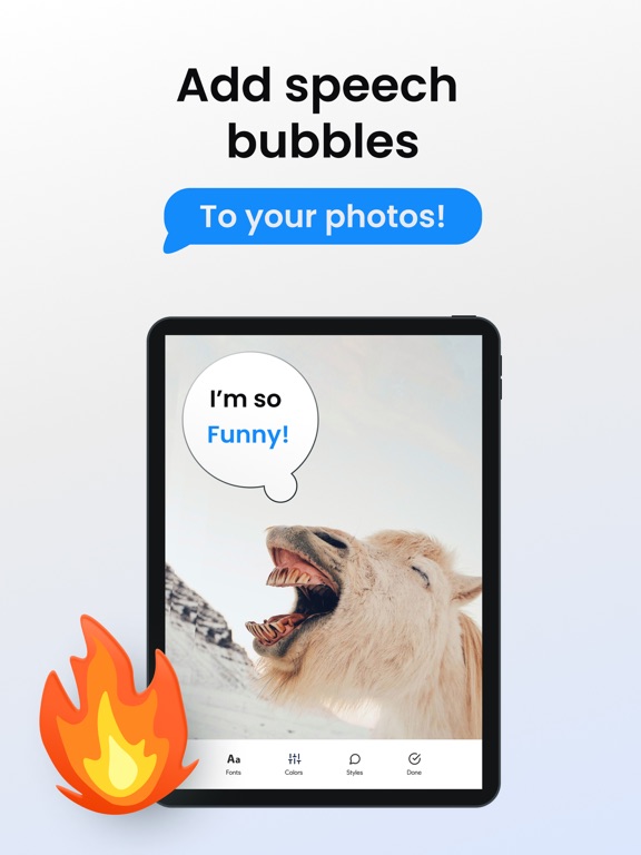 Bubble - 吹き出し: コミック写真キャプションのおすすめ画像1