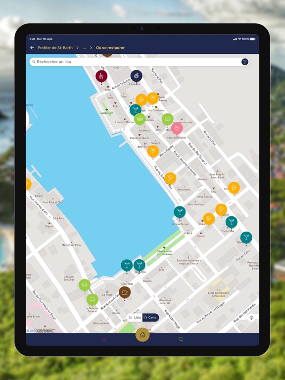 Saint-Barthélemy iPad screenshot 5 - News app