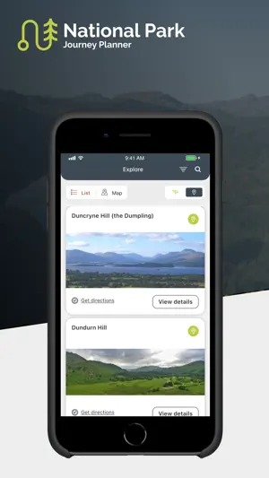National Park Journey Planner screenshot 2