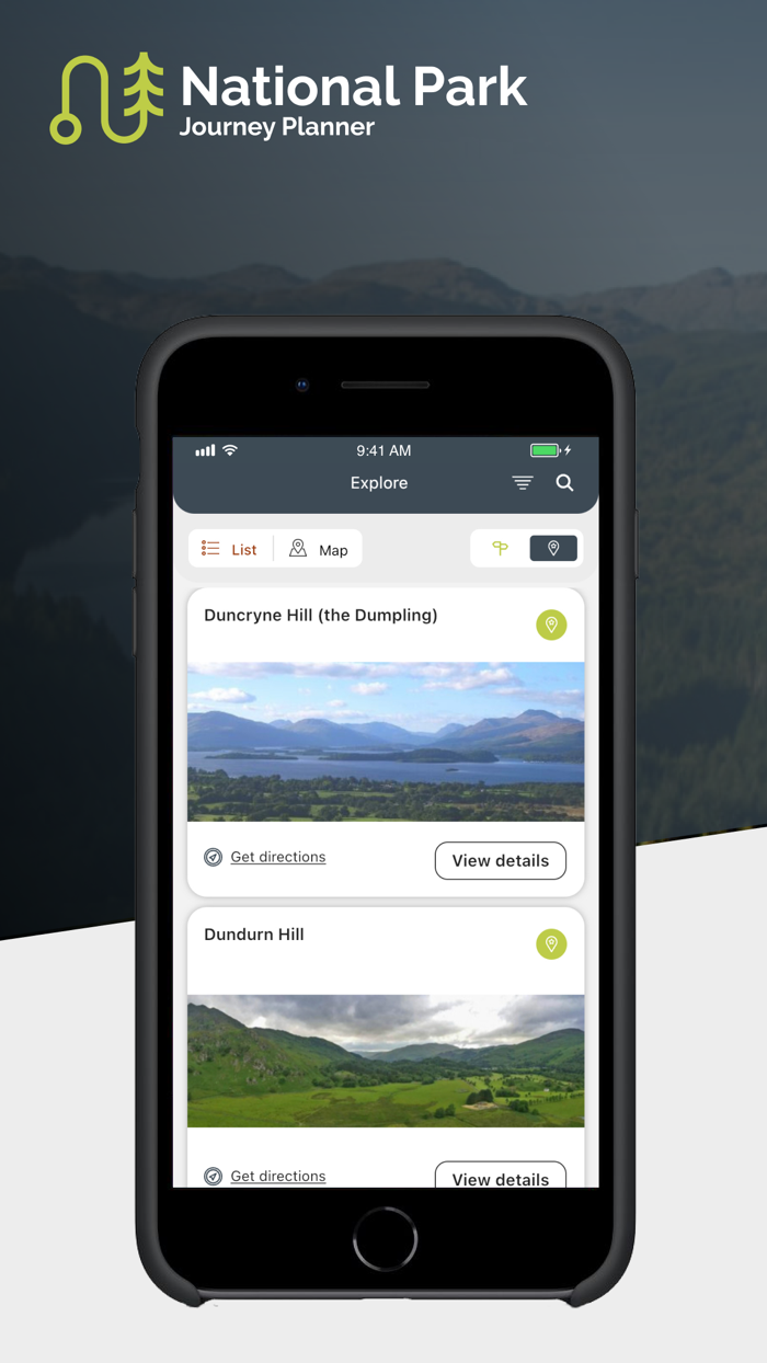 National Park Journey Planner