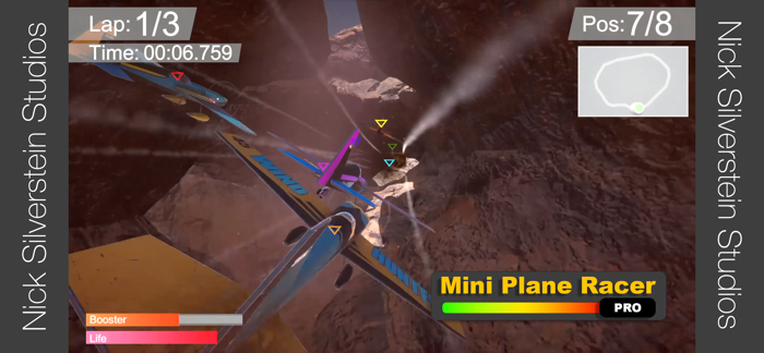 Mini Plane Racer Pro