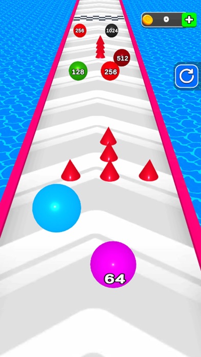 Magic Number Ball: Color Run Screenshot