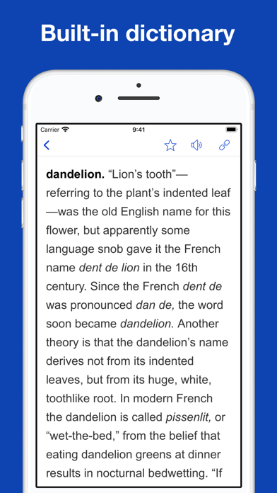 Word and Phrase Etymology Screenshot