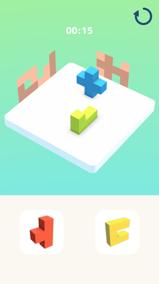 #6. Silhouette Blocks (iOS) 由: Graphics Meme LLC