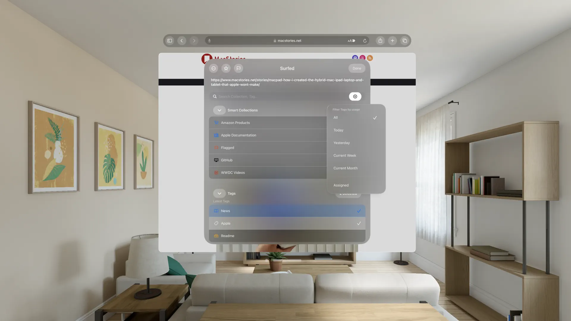 Surfed Pro Browser & Bookmark screenshot 2