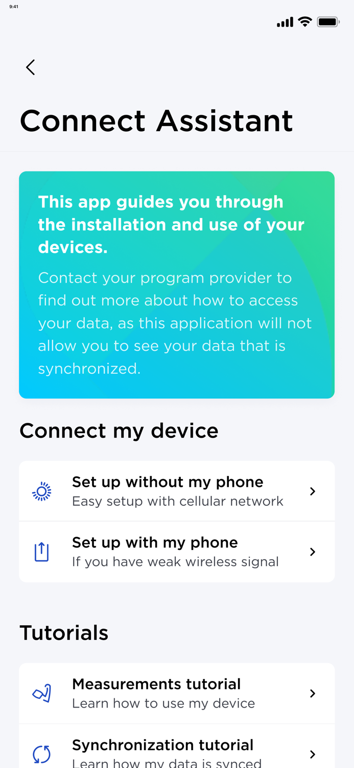Connect Assistant