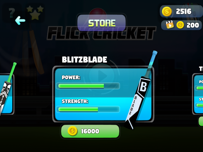 Flick Cricket hit six ball fun