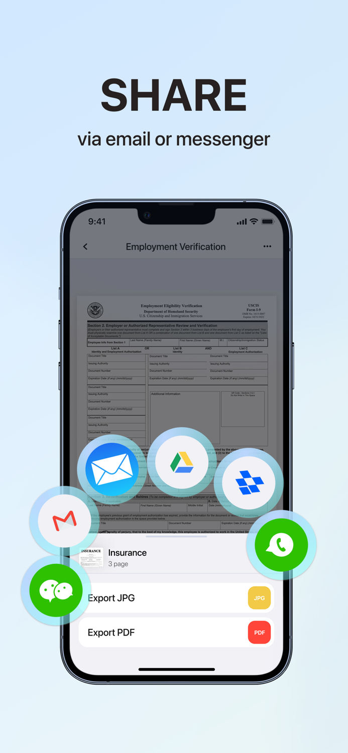 Scanner Doc Scan PDF Document