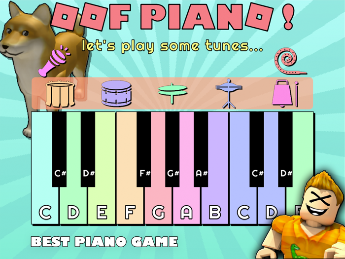 Oof Piano for Roblox Robux
