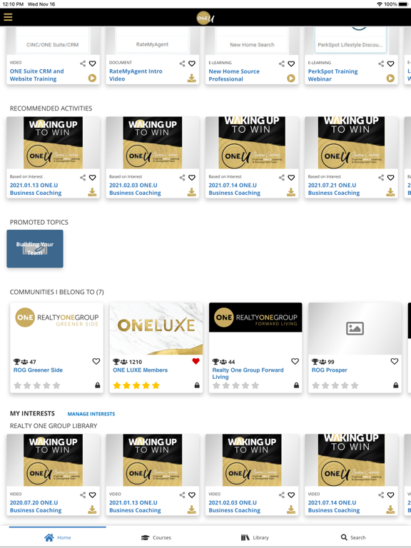 App screenshot