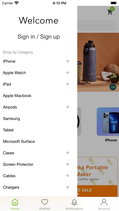 emarketkw app Screenshot