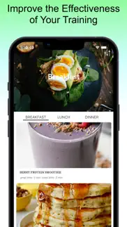 bodybuilding mealprep cookbook iphone screenshot 1