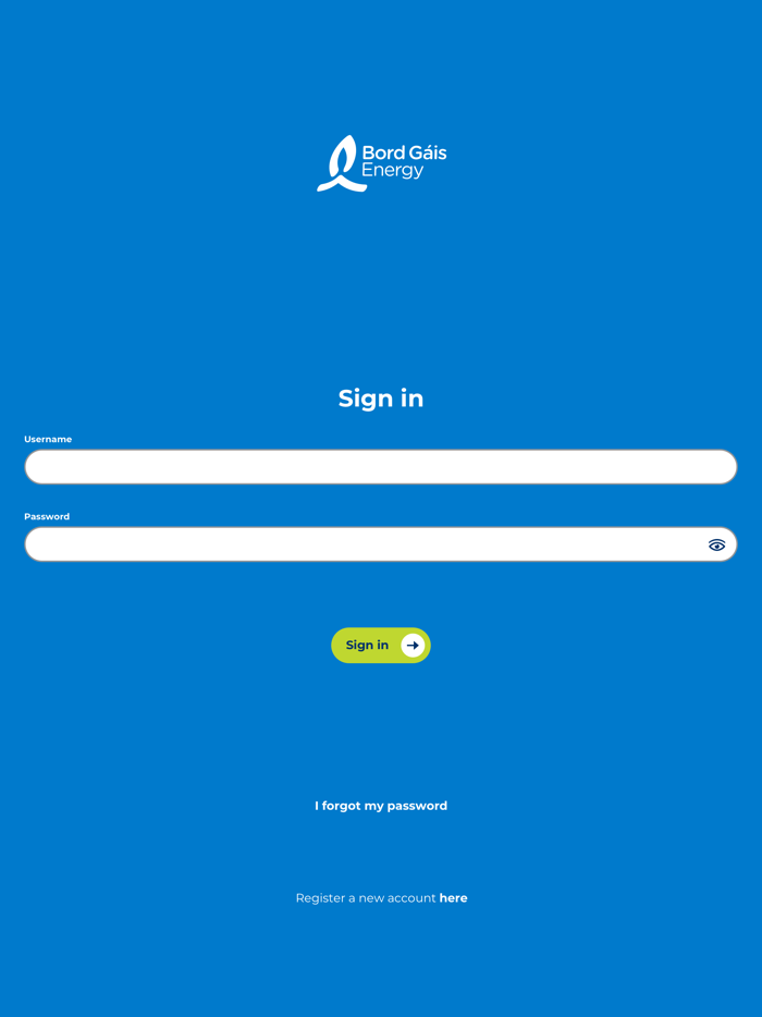 My Bord Gáis Energy