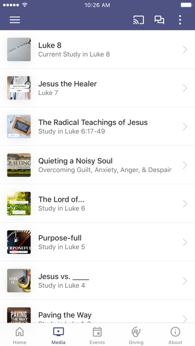 Roseville Baptist Church Screenshot
