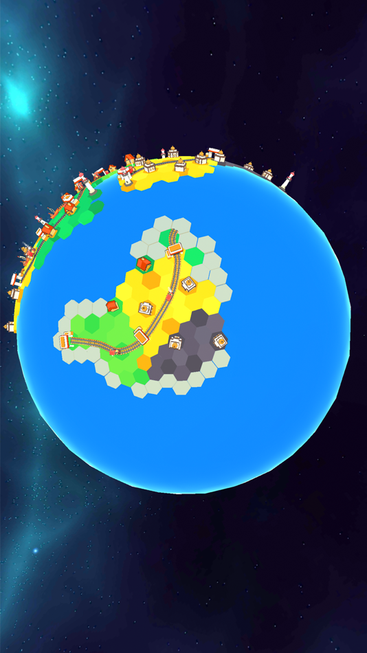 #5. Idle Planet Creator (iOS) Podle: Coffee Bean Games