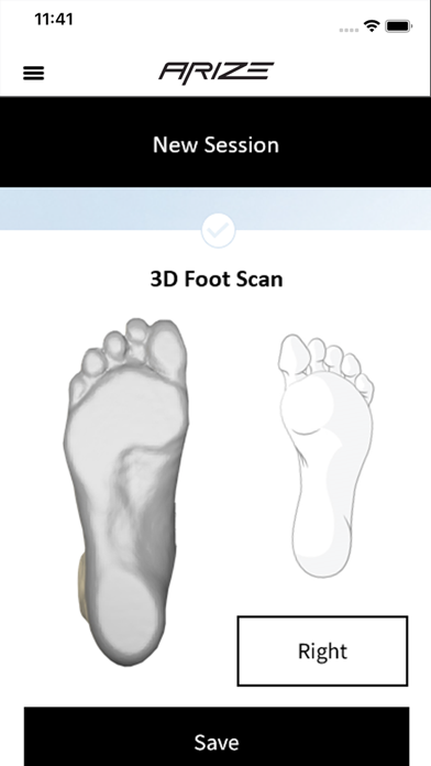 Arize Personal Scanning Screenshot