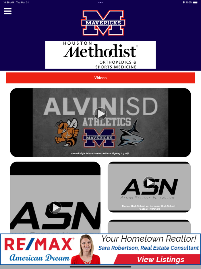 Alvin ISD Athletics
