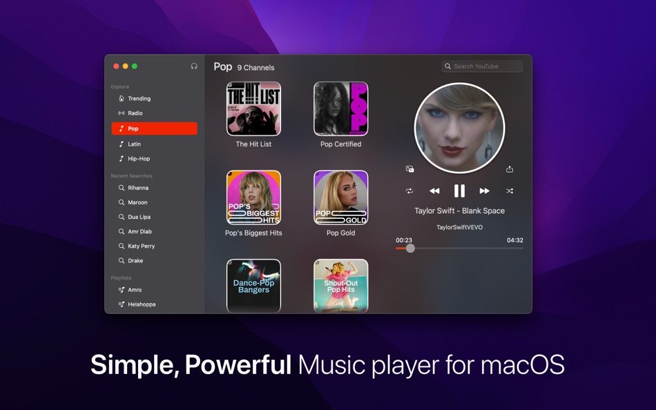 Tuner for YouTube music - 7.2 - (macOS)