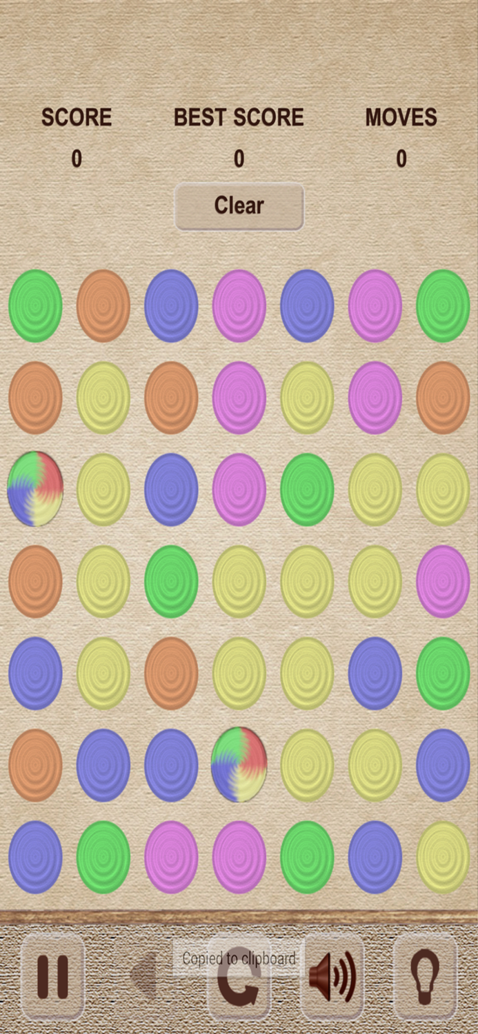 Color Bubbles in line