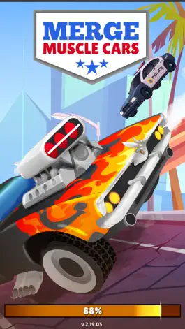Game screenshot Merge Muscle Cars - Idle Games mod apk