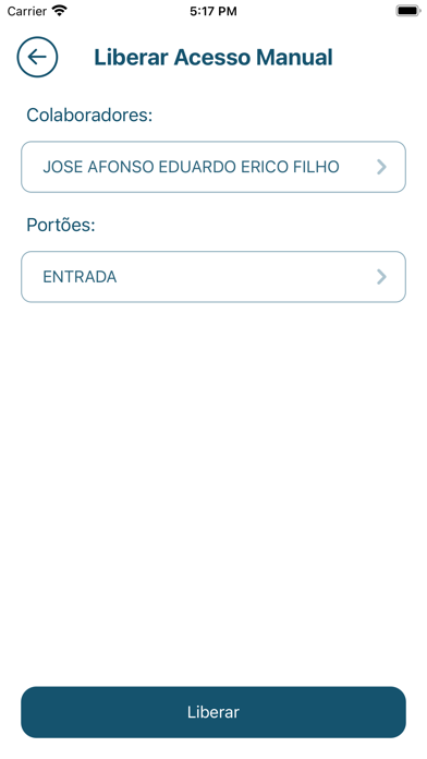SPortaria Admin Screenshot