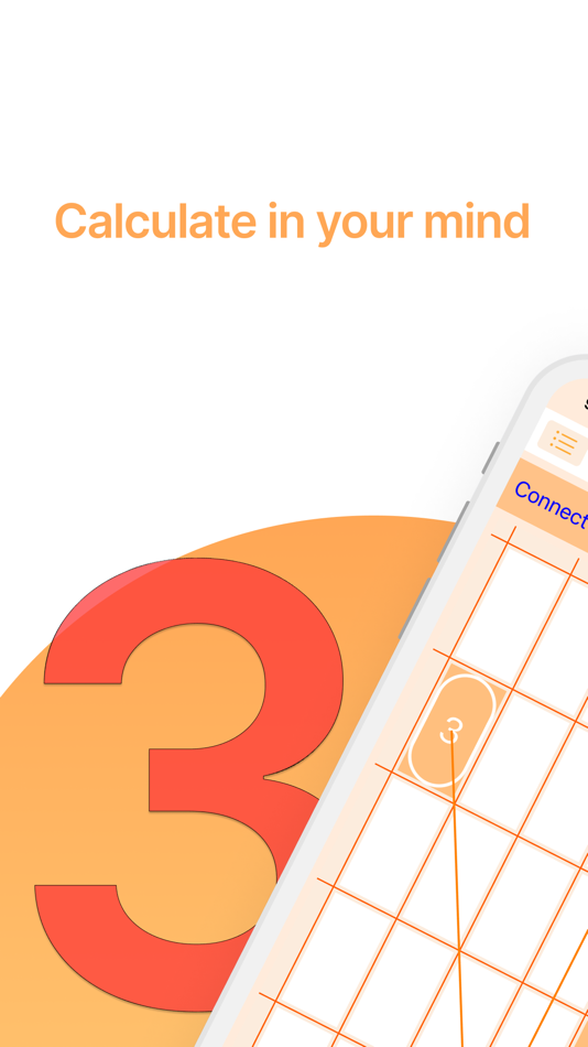 #1. Math game 3+2-1 (iOS) By: Denis Kashin