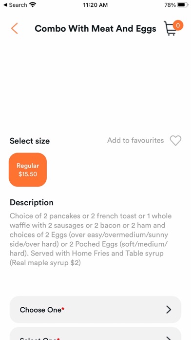 Johnny G's Restaurant Screenshot