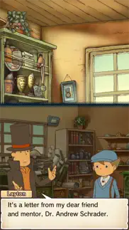 layton: diabolical box in hd iphone screenshot 2