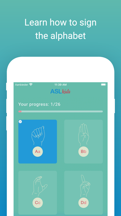 ASL Kids - Sign Language Screenshot