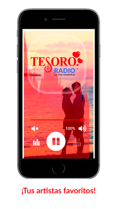 Tesoro Radio® Screenshot