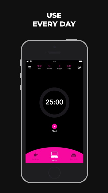 Minimalist Pomodoro Timer