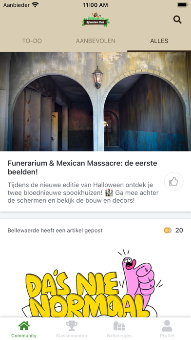 Bellewaerde Adventure Club Screenshot