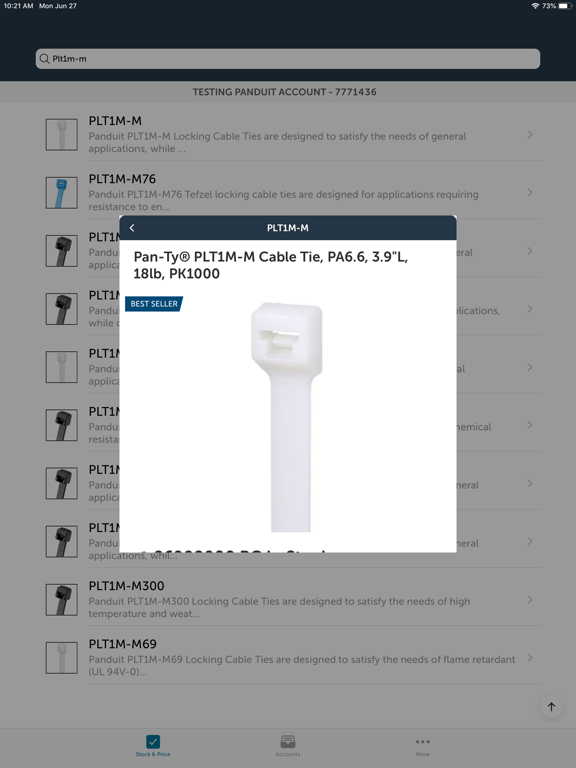 Screenshot #5 pour Panduit Check-It