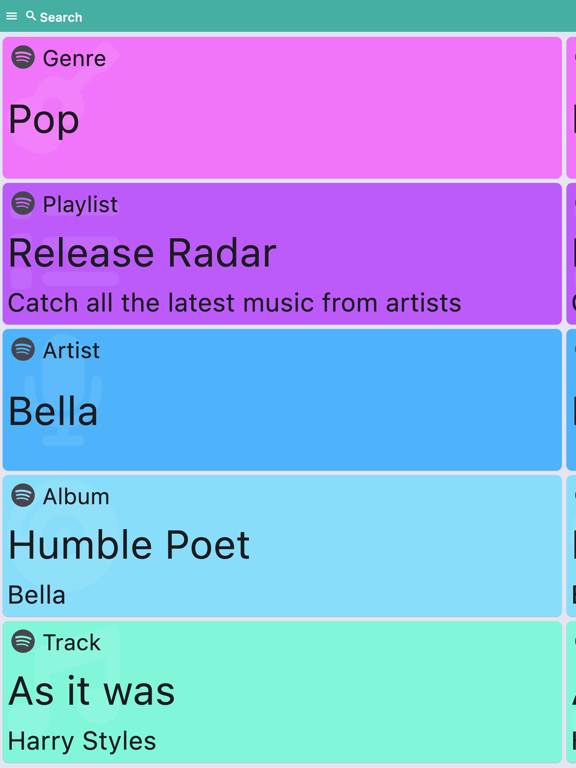 Screenshot #5 pour Tunedeck for Spotify
