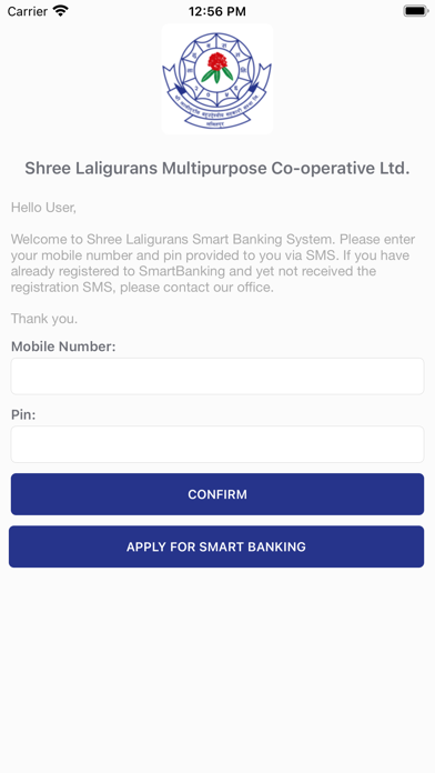 Shree Laligurans Smart Banking Screenshot