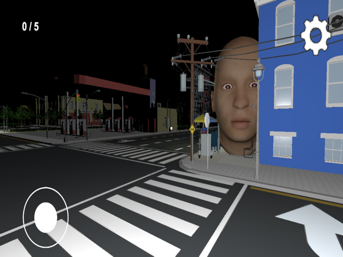 Face athletic meet-horror game