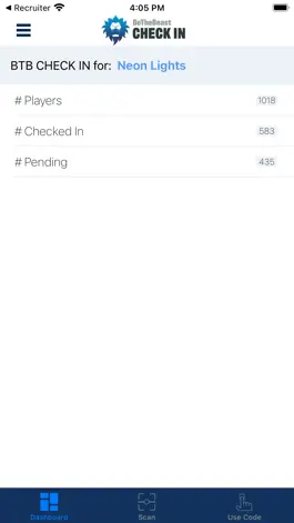 Game screenshot BTB Check In apk