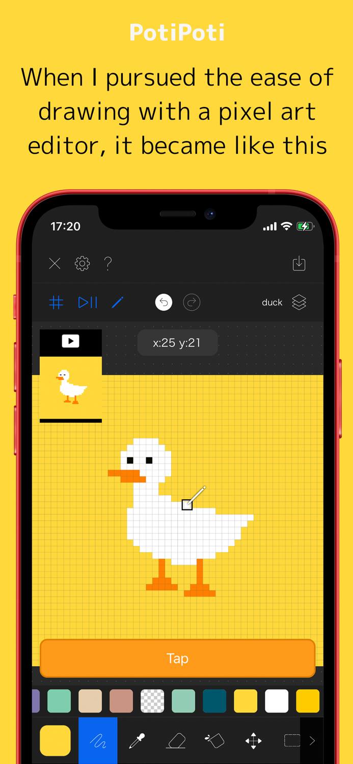 PotiPoti - Pixel art editor