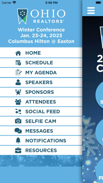 Ohio REALTORS® Winter Conf. Screenshot