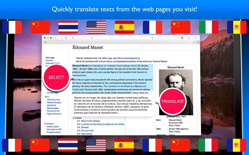 internet translator pro . iphone screenshot 1