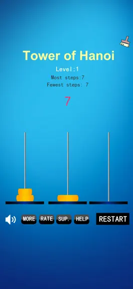 Game screenshot Tower of Hanoi Game Puzzle apk